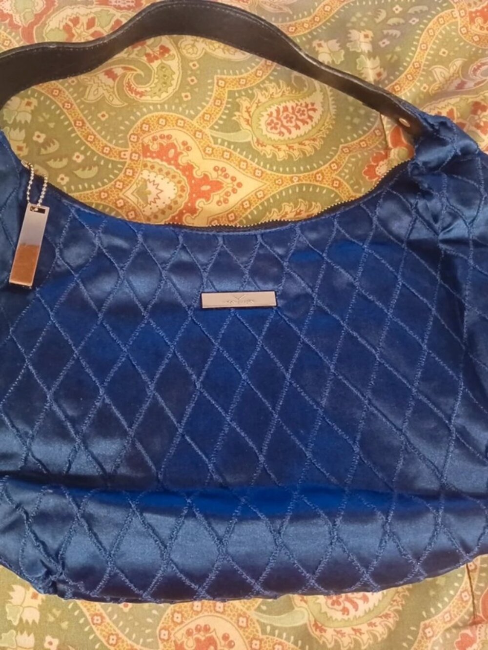 Via Spiga blue handbag shoulder bag purse